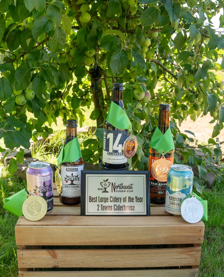 2025 2 Towns Cider House Awards