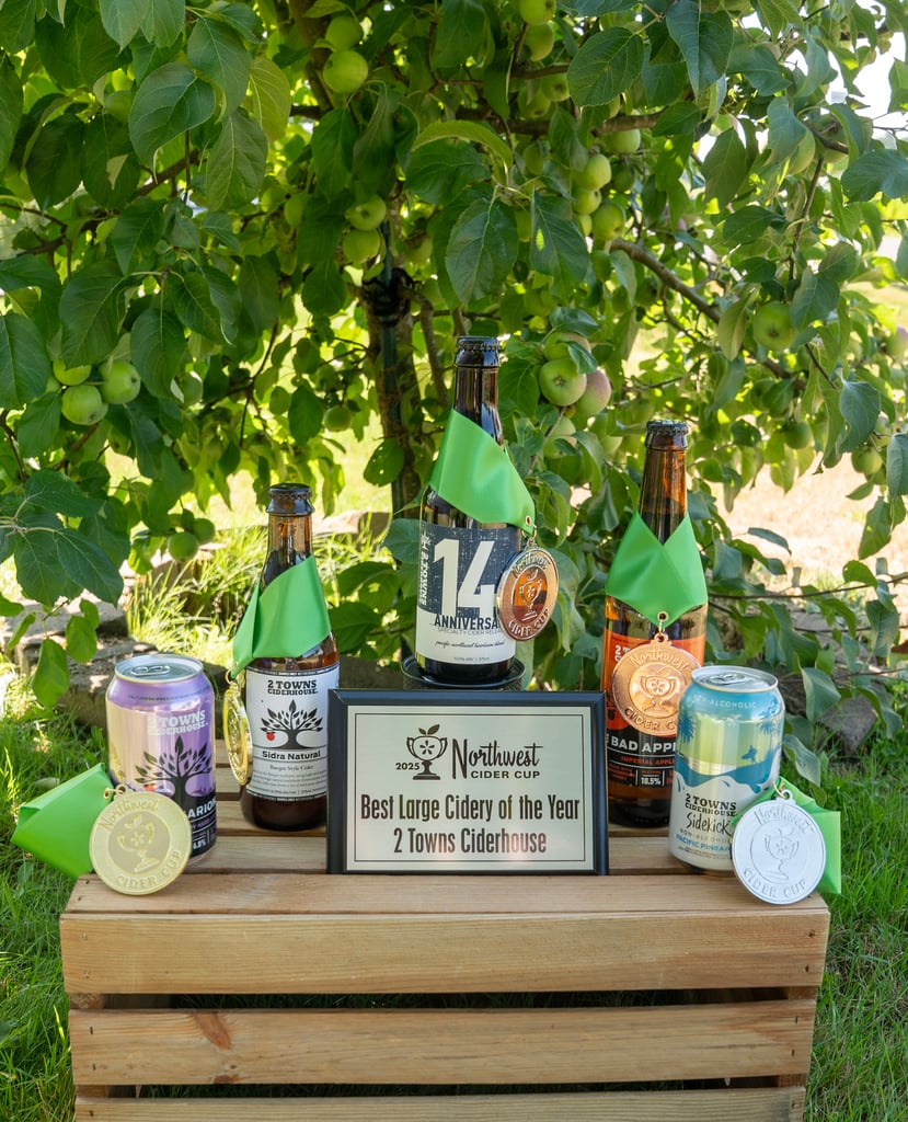 2 Towns Ciderhouse Named Large Cidery of the Year at the Northwest Cider Cup