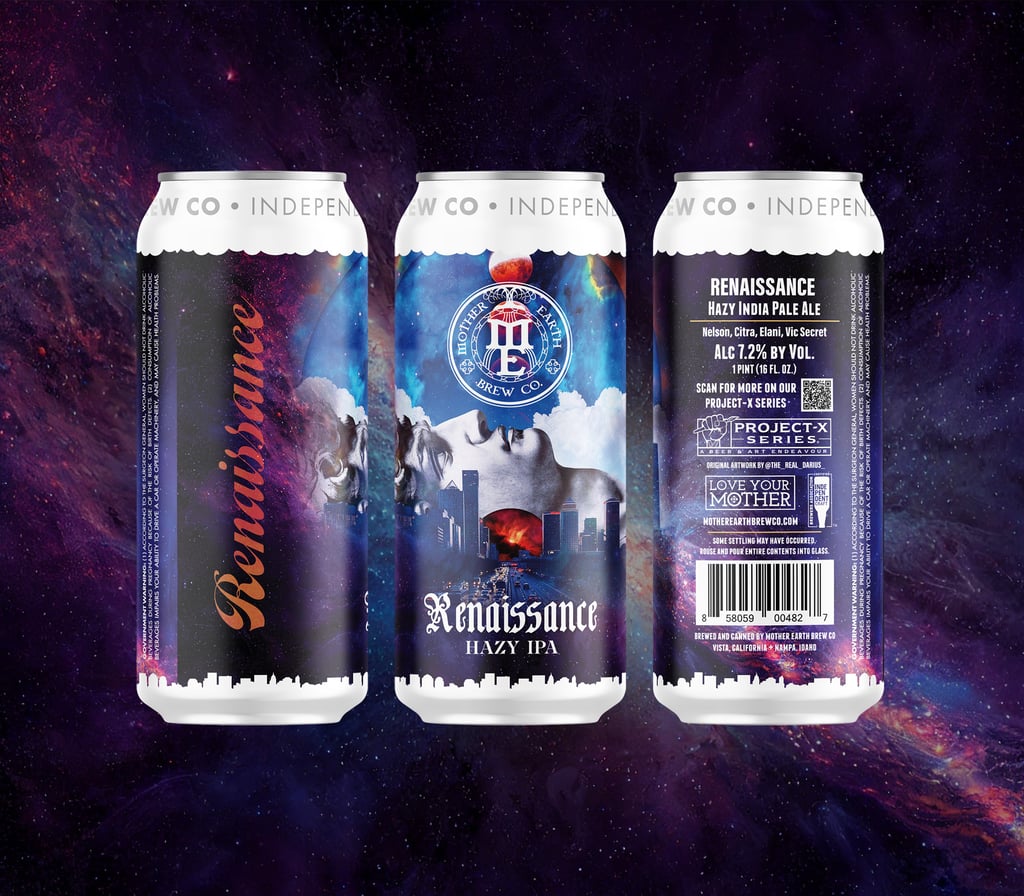 Mother Earth Brewing Company Drops Renaissance Hazy IPA – A Bold New Release in The Project X Series