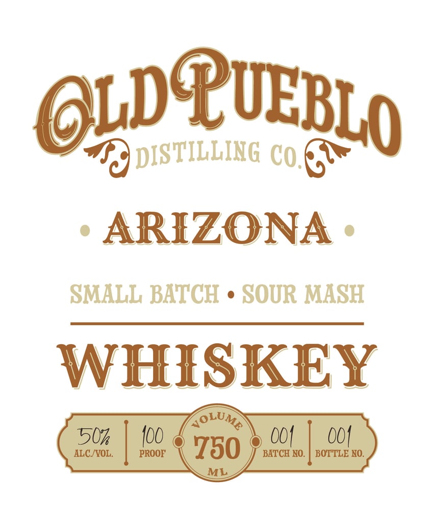 Old Pueblo Distilling Arizona Small Batch Sour Mash Whiskey