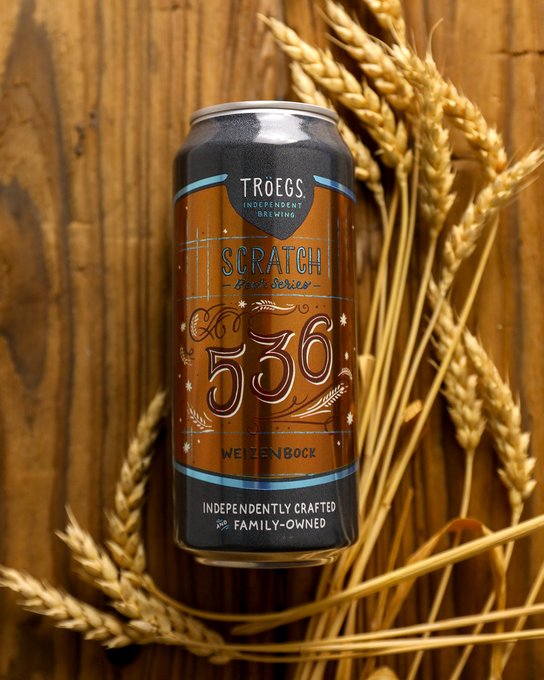2025 Tröegs Scratch #536 Weizenbock Cans