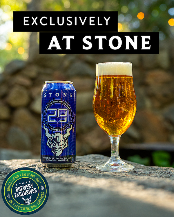 2025 Stone 29th Anniversary DIPA Cans