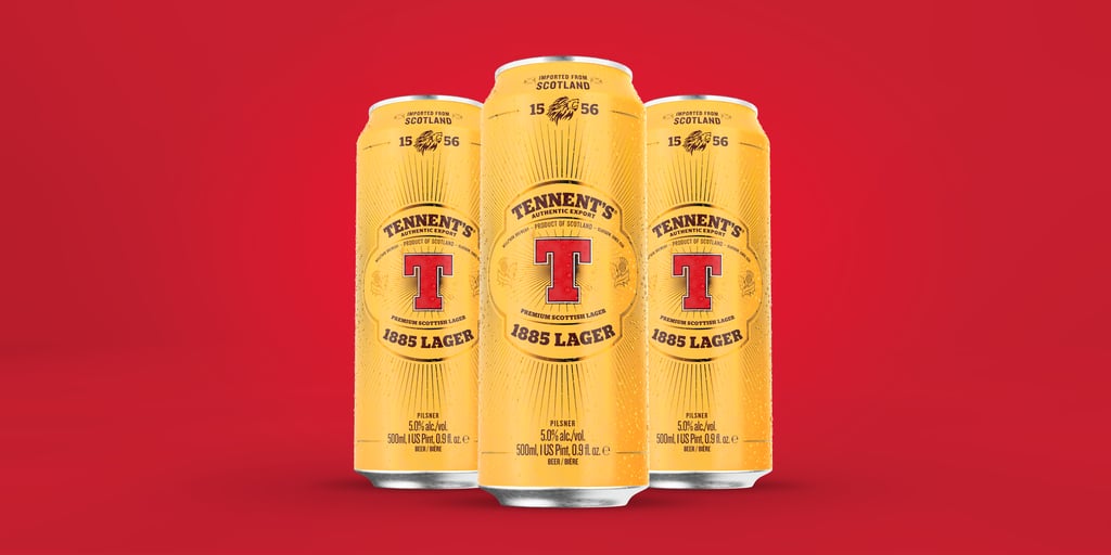 Tennent’s 1885 Lager Cans Return to the US