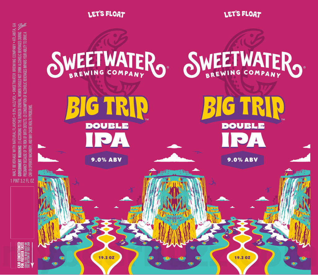 SweetWater Brewing Adding Big Trip Double IPA Cans