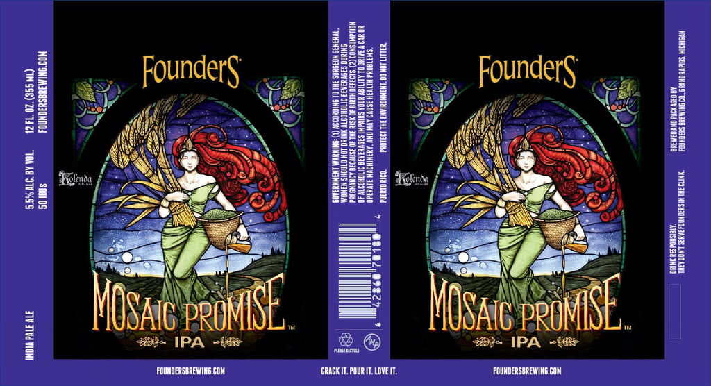 Founders Mosaic Promise Returning In 12oz Cans