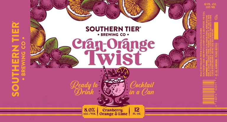 2025 Southern Tier Cran-Orange Twist
