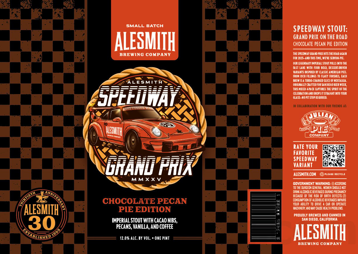 2025 AleSmith Speedway Stout Chocolate Pecan Pie