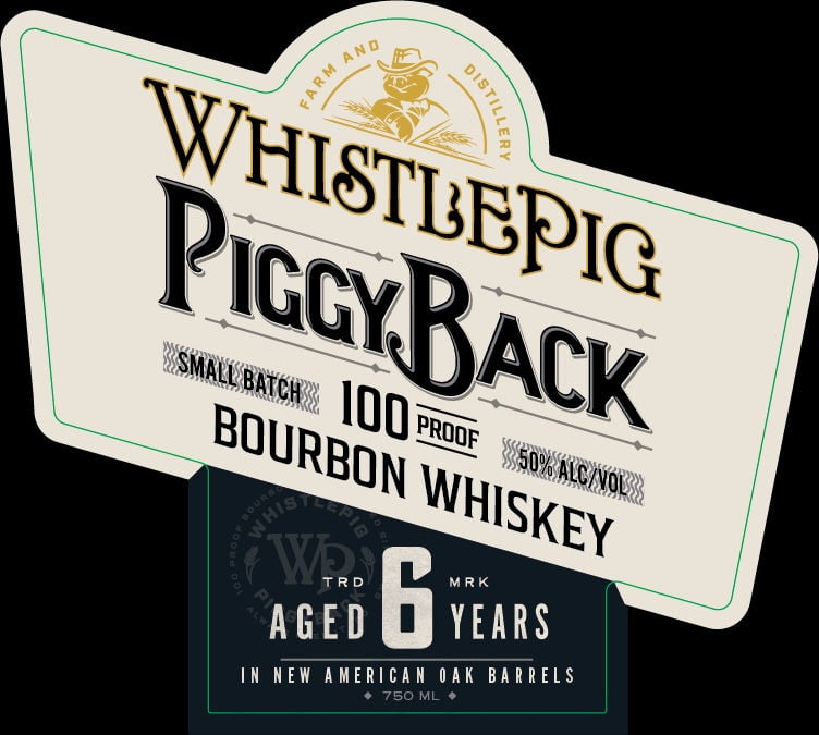 2025 WhistlePig PiggyBack 100 Proof 750ml Bottles
