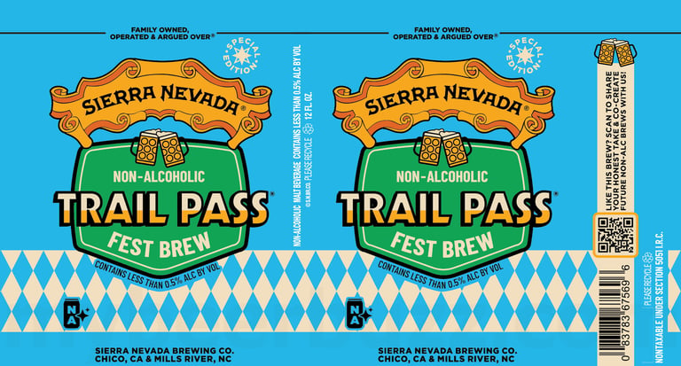 2025 Sierra Nevada Trail Pass Fest Brew 12-oz Cans