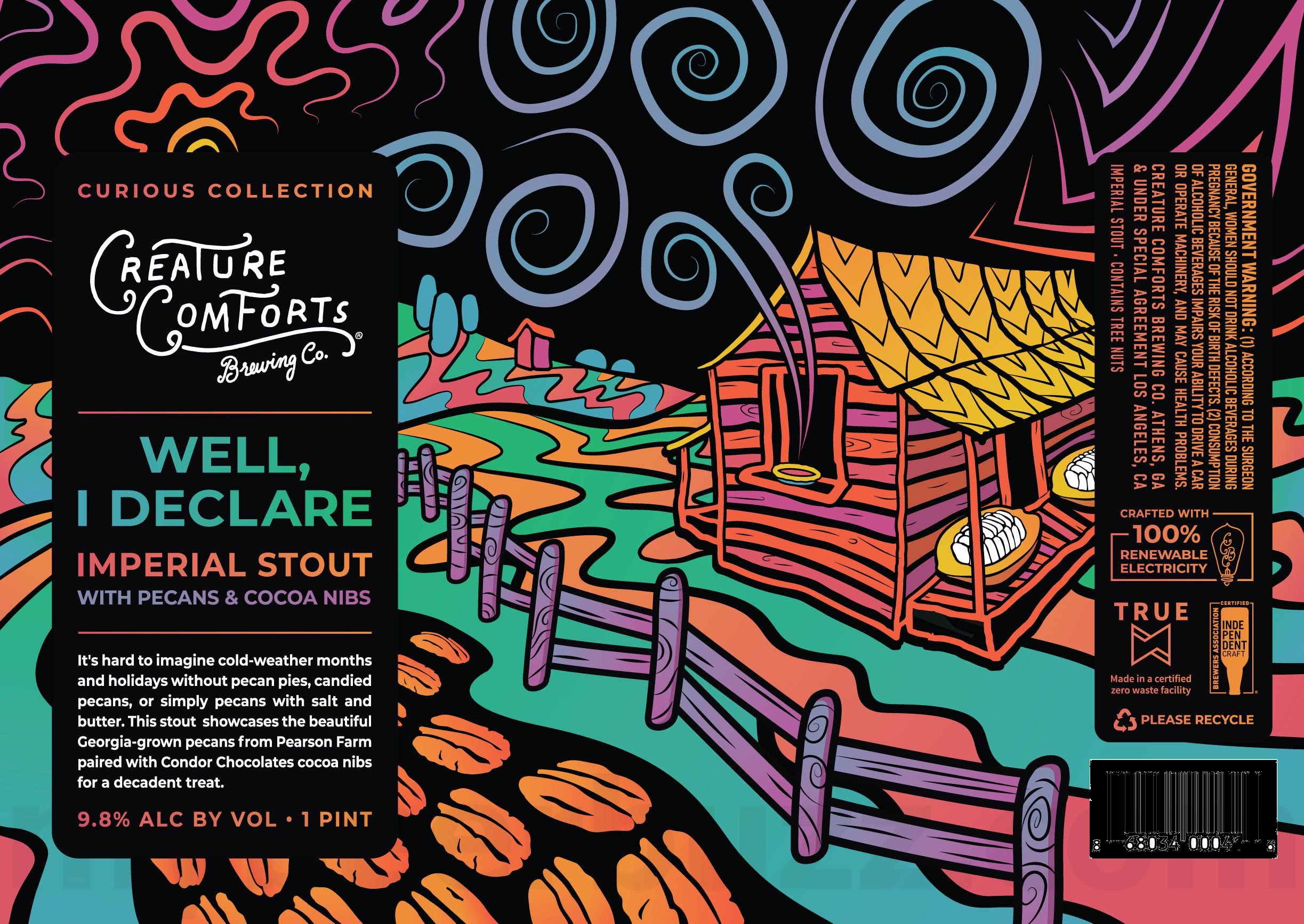 2025 Creature Comforts Well I Declare 16-oz Cans