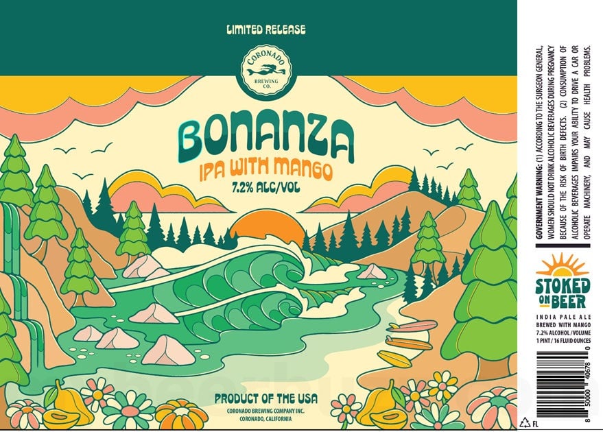 2026 Coronado Brewing Bonanza 16-oz Cans