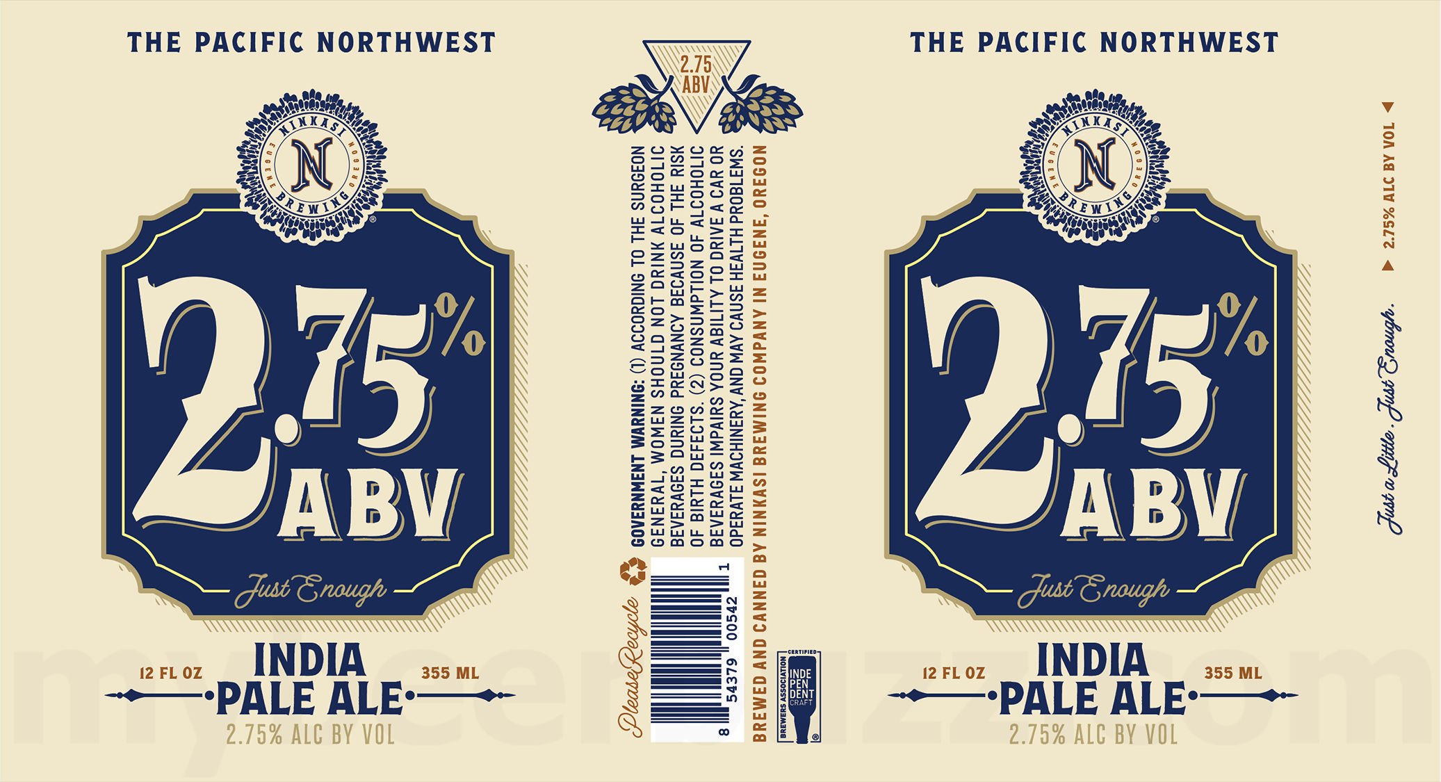 2026 Ninkasi 2.75% ABV IPA 12-oz Cans