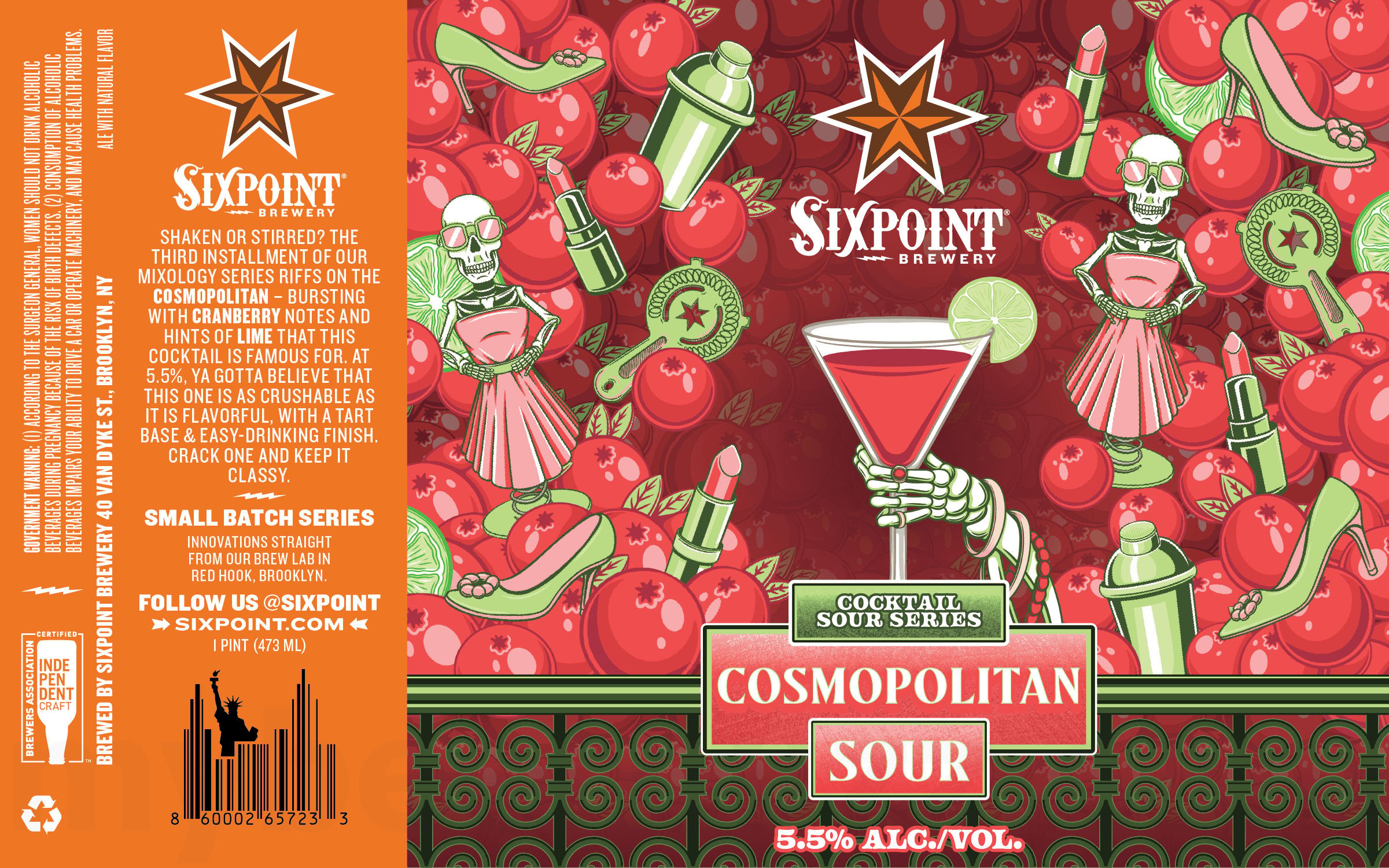 2026 Sixpoint Cosmopolitan Sour 16-oz Cans