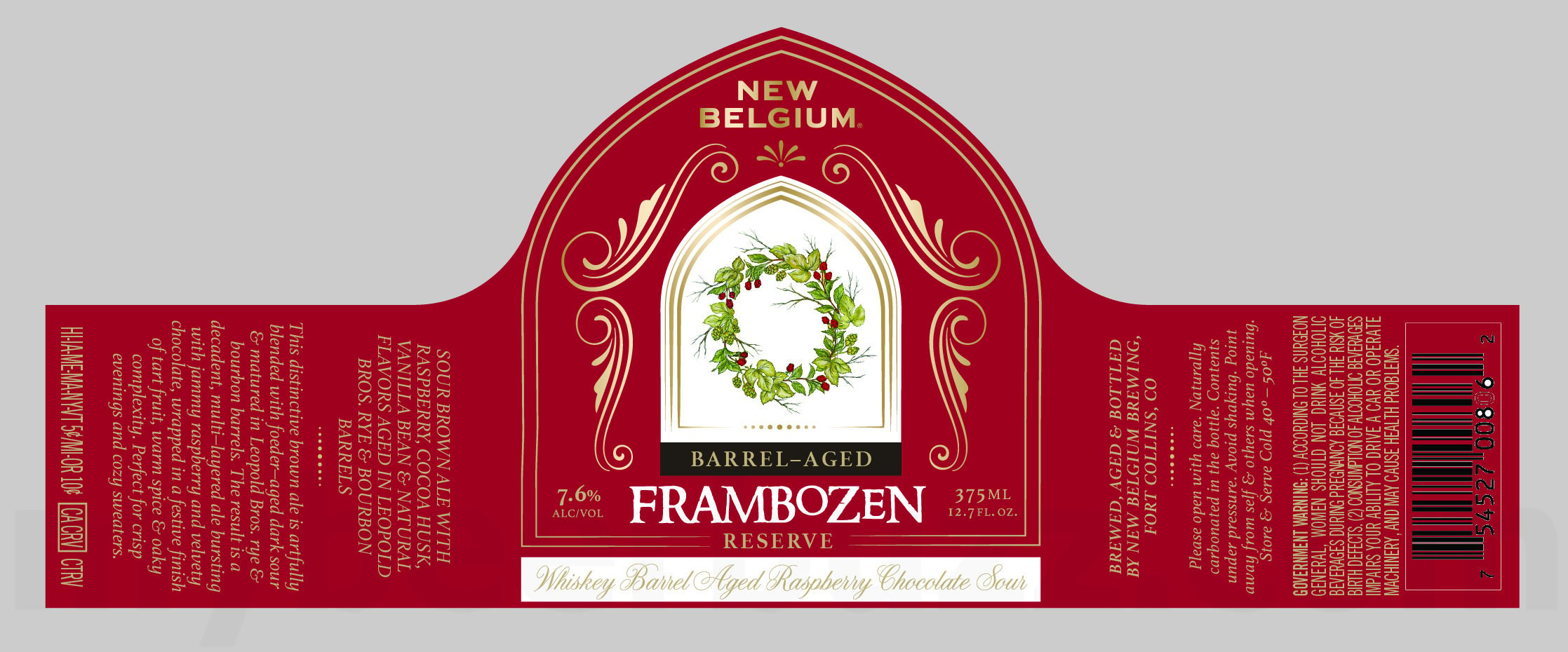New Belgium Adding Barrel-Aged Frambozen Reserve 10 2026 New Belgium Barrel-Aged Frambozen 375ml Bottles