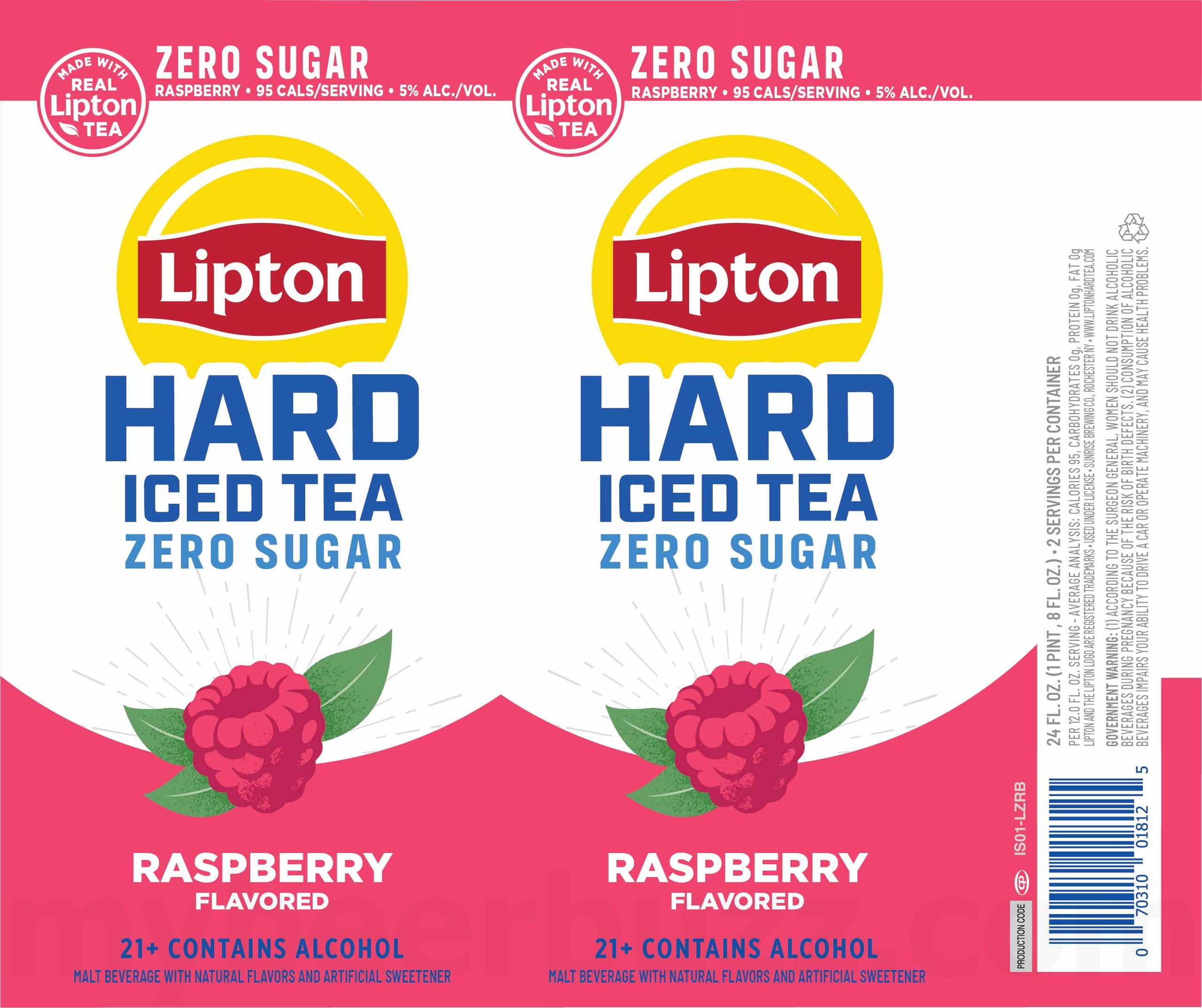 Lipton Adding Hard Iced Tea Zero Sugar Flavors 16 2026 Lipton Hard Iced Tea Zero Sugar 24-oz Cans