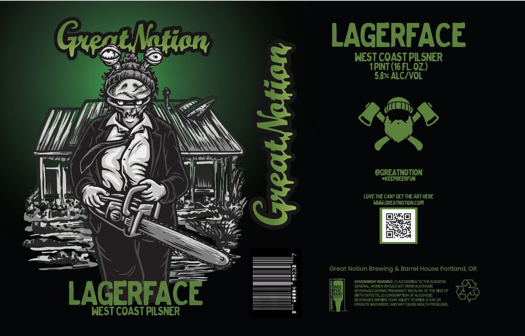Great Notion Working On Lagerface Cans