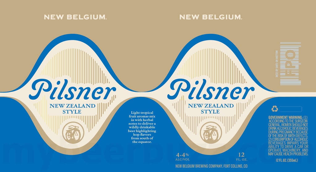 New Belgium Adding Pilsner New Zealand Style