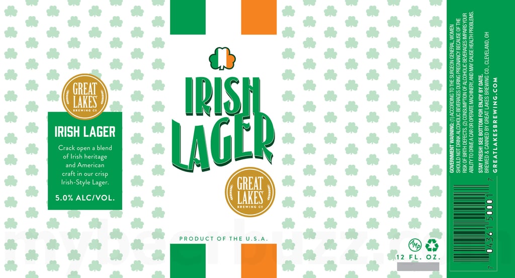 Great Lakes Adding Irish Lager Cans