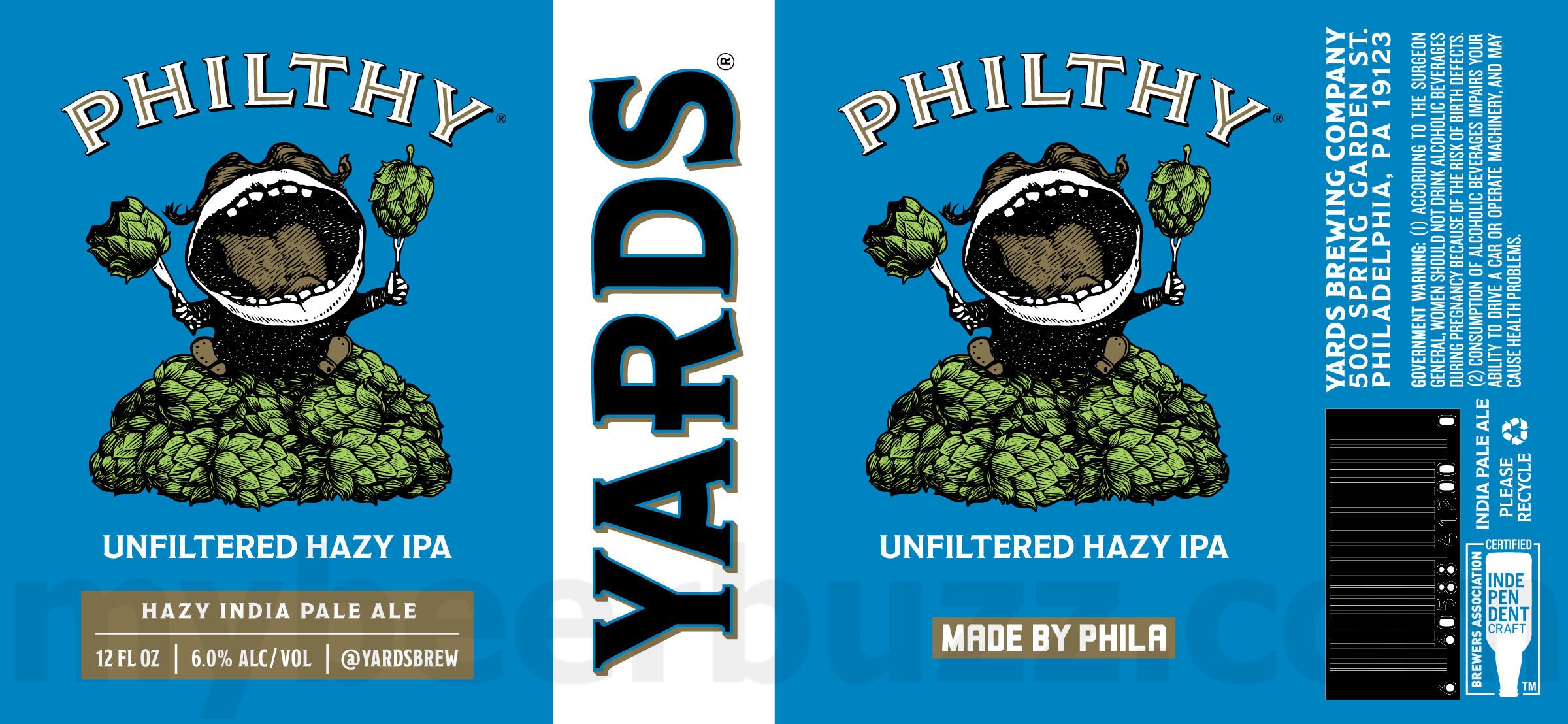 2025 Yards Philthy 12oz Cans