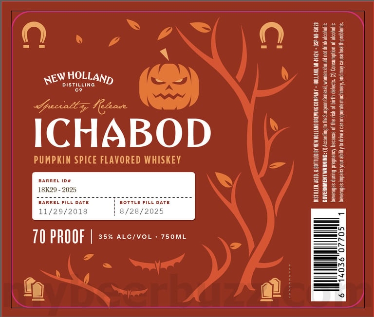 2025 New Holland Distilling Ichabod 750ml Bottles
