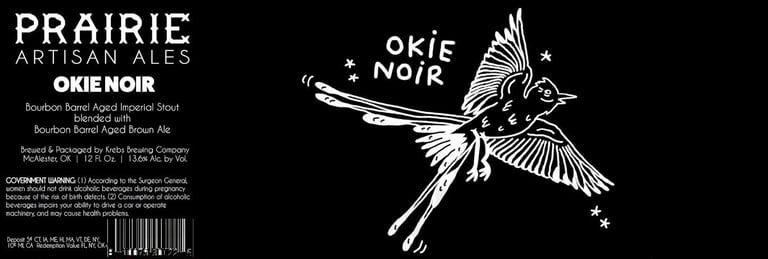 2025 Prairie Artisan Ales Okie Noir 12oz Cans