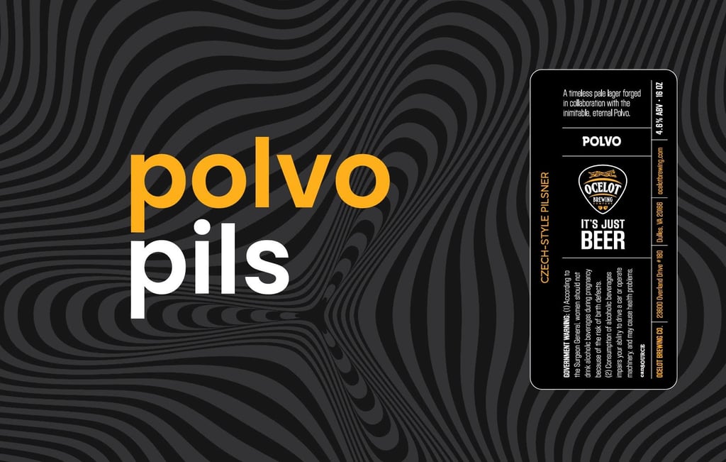 Polvo and Ocelot Brewing Forge Polvo Pils