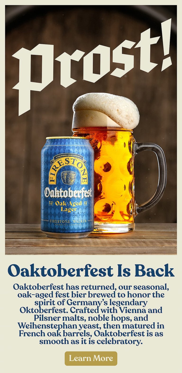 2025 Firestone Walker Oaktoberfest Cans Returning
