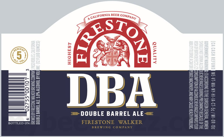 Firestone Walker DBA 12oz Bottles