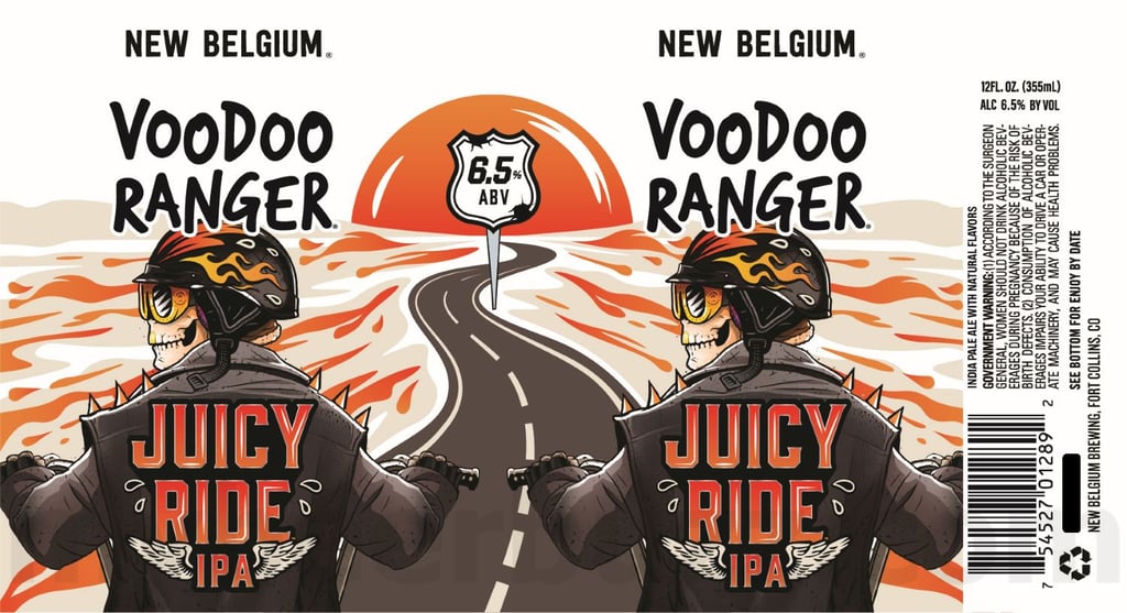 New Belgium Adding Voodoo Ranger Juicy Ride IPA
