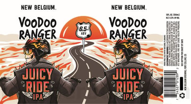 New Belgium Adding Voodoo Ranger Juicy Ride IPA