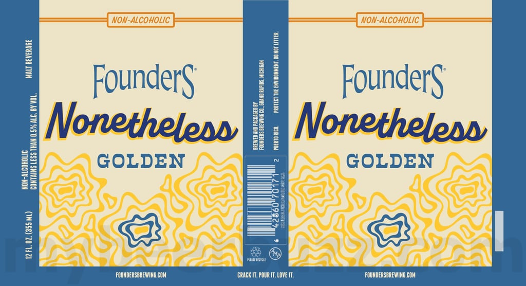 Founders Brewing Adding Nonetheless Non-Alcoholic Golden Ale Cans
