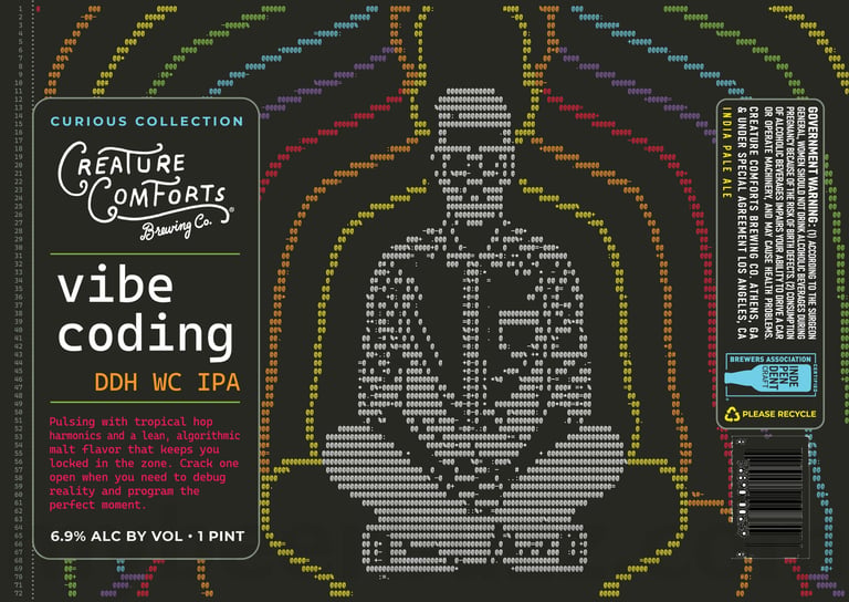 2025 Creature COmforts Vibe Coding 16oz Cans