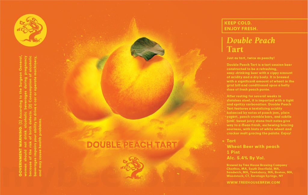 Tree House Brewing Working On Double Peach Tart Cans