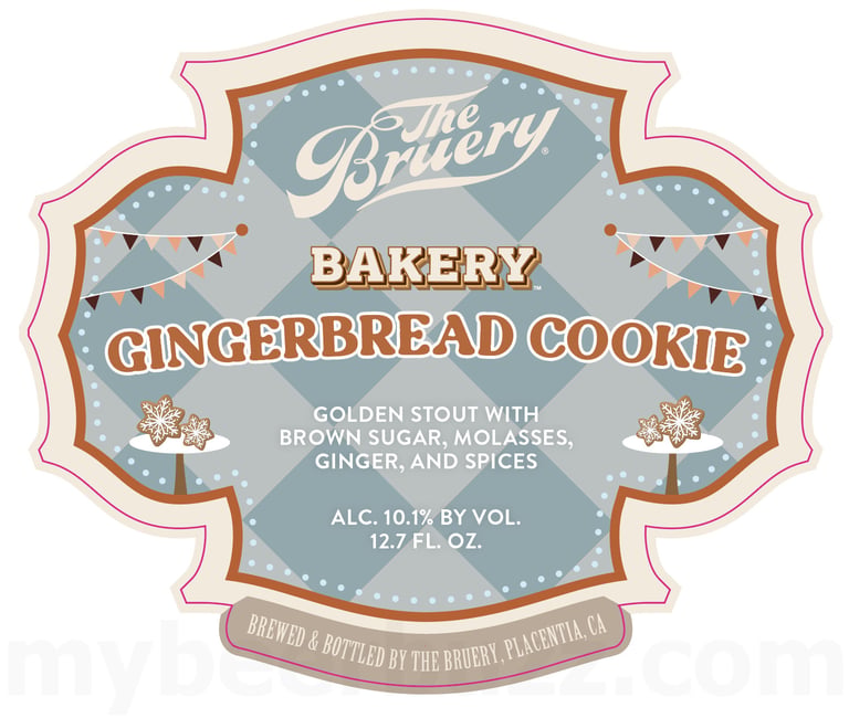 2025 The Bruery Gingerbread Cookie 12.7oz Bottles