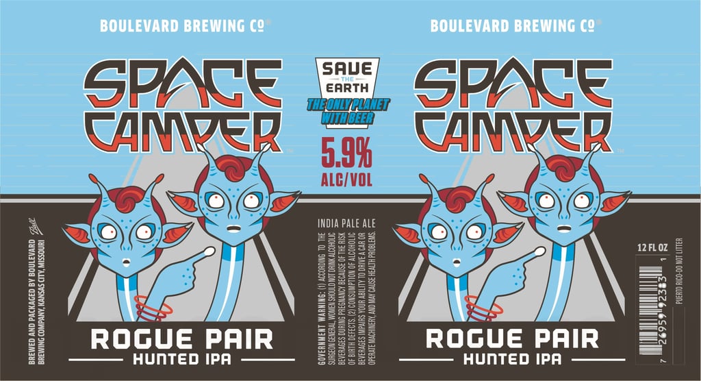 Boulevard Brewing Adding Space Camper Rogue Pair & Space Camper The Tracker