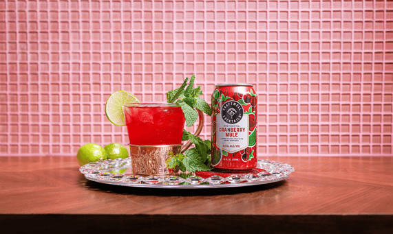 2025 Craftwell Cocktails Crnaberry Mule 12-oz Can