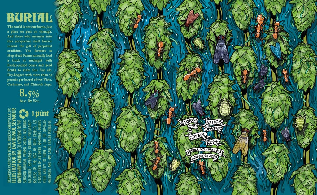 Burial Beer Adding Fresh Hop Storied Relics of Death’s Certain Path