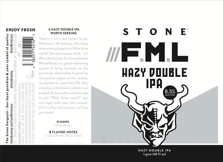 Stone Brewing ///F.M.L. 16-oz Cans