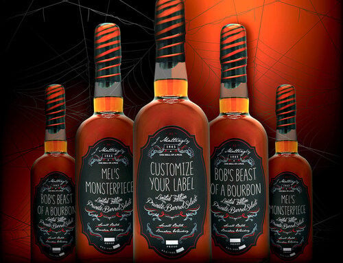 J. Mattingly 1845 Distillery Invites Fall Partygoers to Customize Their Own Whiskey for Halloween Custom Bottle Labels