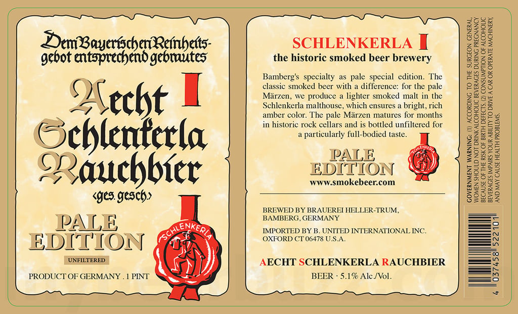 Schlenkerla Aecht Schlenkerla Rauchbier Pale Edition Coming To The U.S.