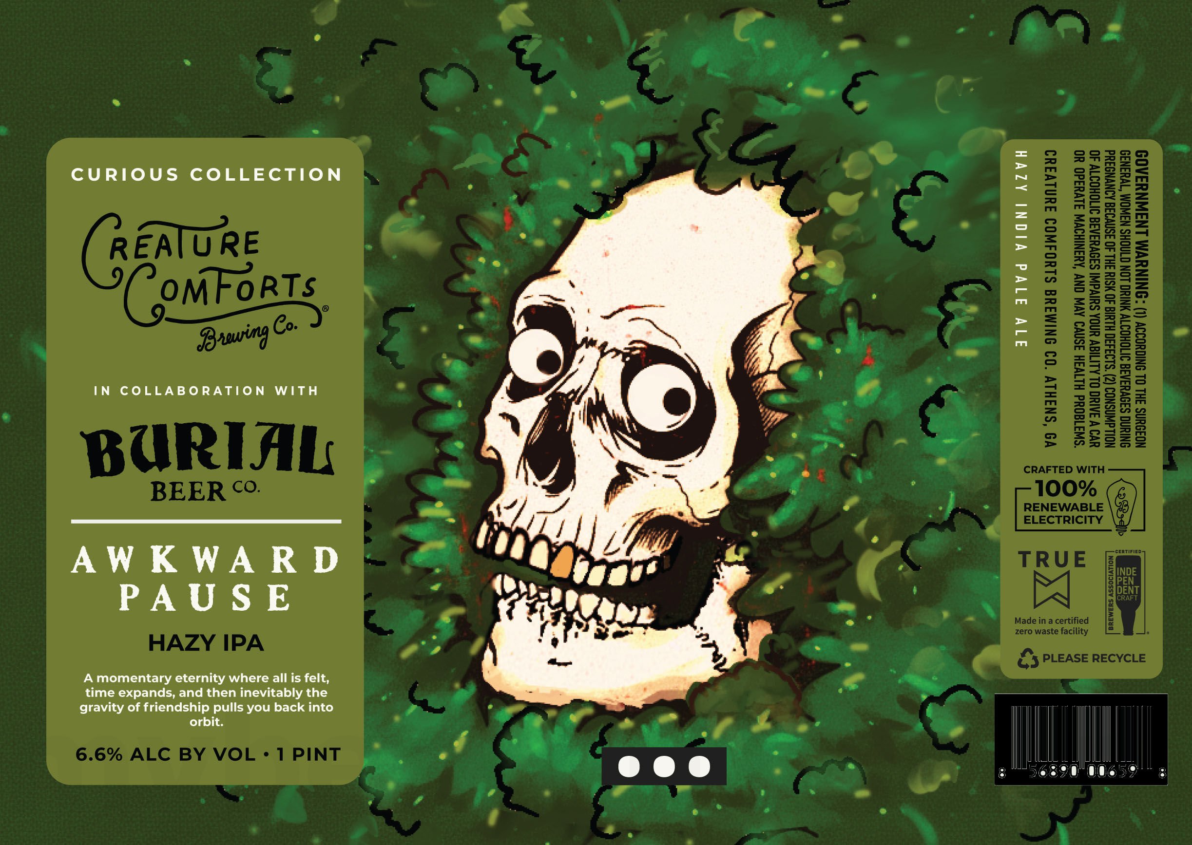 2026 Creature Comforts Awkward Sauce 16-oz Cans