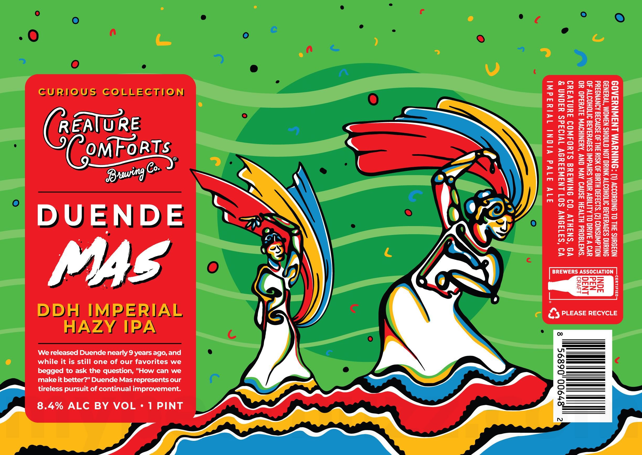 2026 Creature Comforts Duende Mas 16-oz Cans