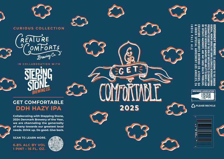 2025 Creature Comforts 2025 Get Comfortable 16-oz Cans
