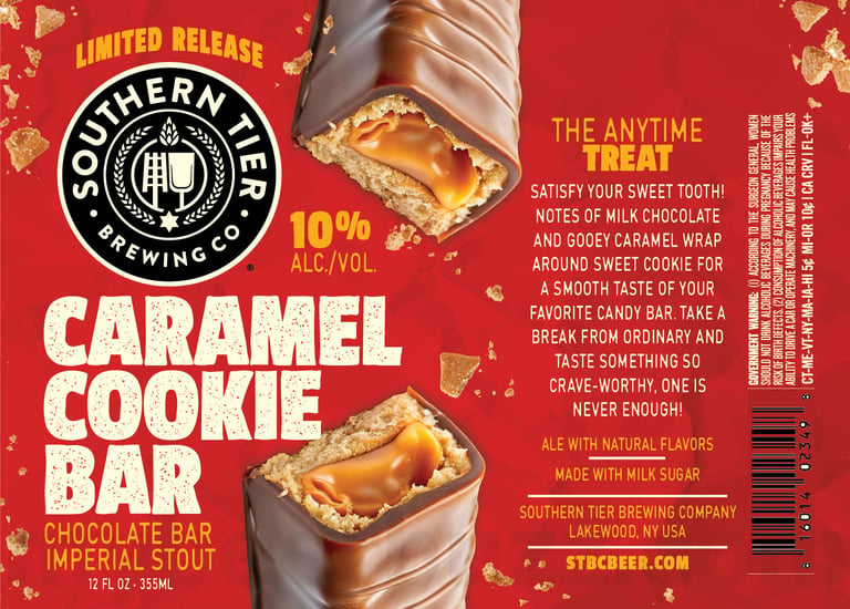 2025 Southern Tier Brewing Caramel Cookie Bar 12-oz Cans