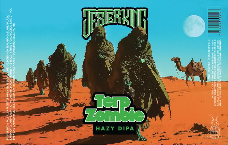 2025 Jester King Terp Zombie 16-oz Cans