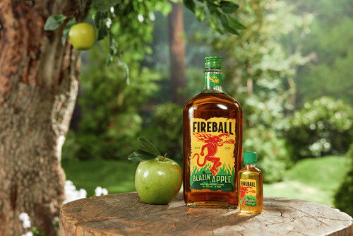 2025 Fireball Blazin' Apple Bottles