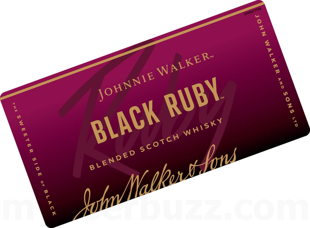 Johnnie Walker Black Ruby Blended Scotch Whiskey