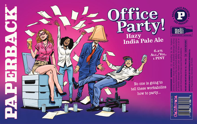 Paperback Brewing Adding Office Party! Cans
