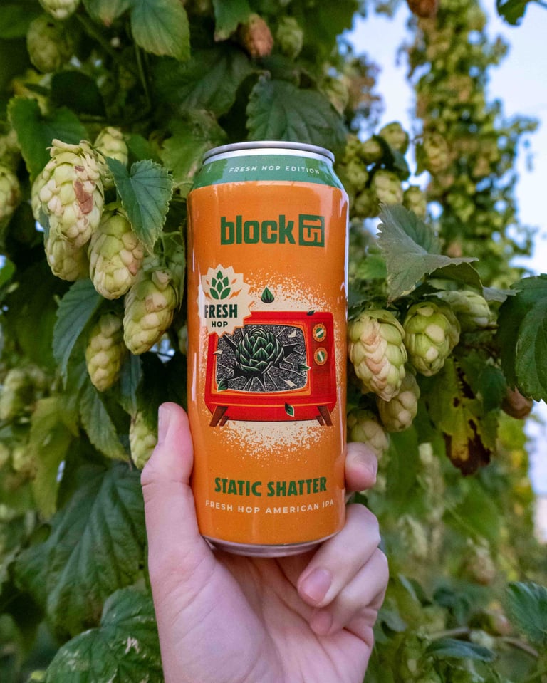 2025 Block 15 Static Shatter 16-oz Cans