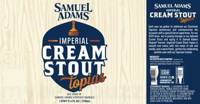 Samuel Adams Working On Imperial Cream Topias & Cinnamon Roll Breakfast Bock